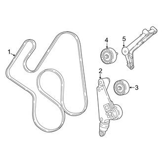 Jeep OE - Cooling - Belts & Pulleys
