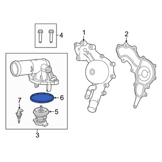 Jeep OE - Engine Coolant Thermostat Gasket