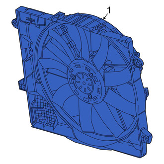 Jeep OE - Engine Cooling Fan Assembly