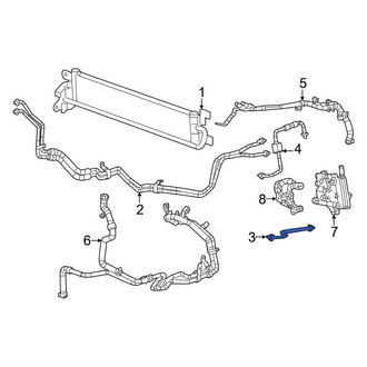 Jeep OE - Automatic Transmission Oil Cooler Tube