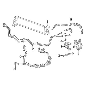 Jeep OE - Cooling - Trans Oil Cooler (3.0L)