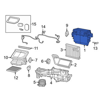 Jeep OE - HVAC Unit Case