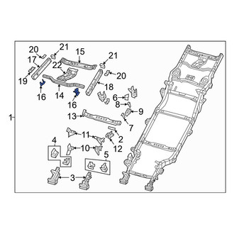 Jeep OE - Spare Tire Bracket