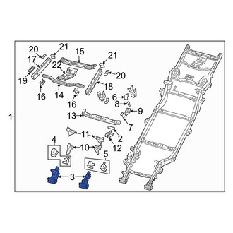 Jeep OE - Front Right Frame Rail End