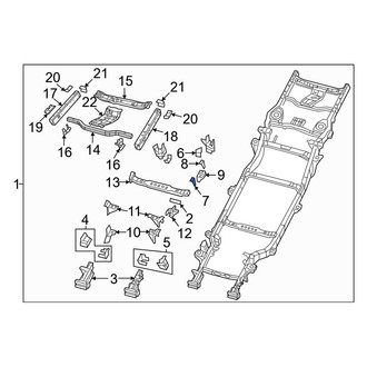 Jeep OE - Front Body A-Pillar Bracket