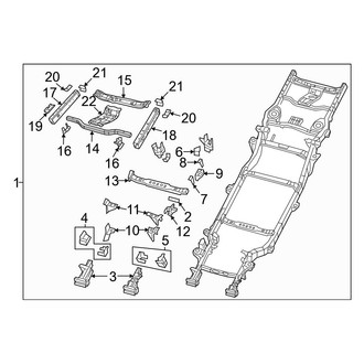 Jeep OE - Frame & Components (Frame & Crossmembers)