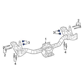 Jeep OE - Trailer Hitch Nut
