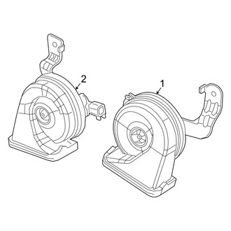 Jeep OE - Electrical - Horn
