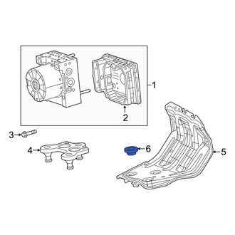 Jeep OE - ABS Hydraulic Actuator Grommet
