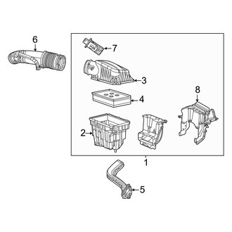 Jeep OE - Engine - Air Intake (3.0L)