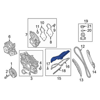 Jeep OE - Left Engine Valve Cover