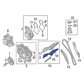 Jeep OE - Left Engine Valve Cover Gasket