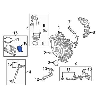 Jeep OE - Engine Air Intake Hose Gasket