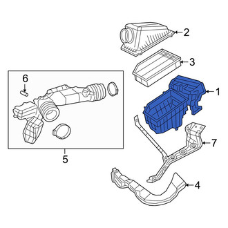 Jeep OE - Engine Oil Filter Housing