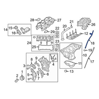 Jeep OE - Engine Oil Dipstick Tube