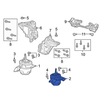 Jeep OE - Left Engine Mount