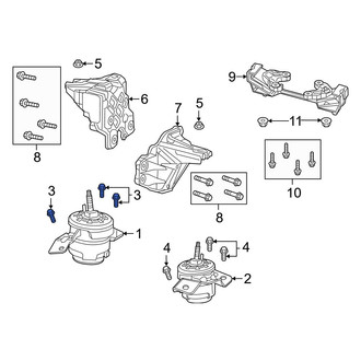 Jeep OE - Engine Mount Bolt