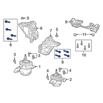 Jeep OE - Engine Mount Bolt