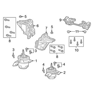 Jeep OE - Engine & Transmission Mounting