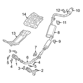 Jeep OE - Exhaust System - Exhaust Components