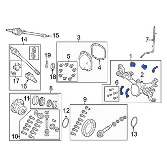 Jeep OE - Front Differential Housing