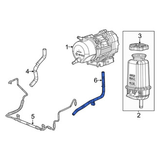Jeep OE - Power Steering Return Hose