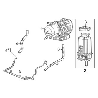 Jeep OE - Steering Gear & Linkage - Pump & Hoses