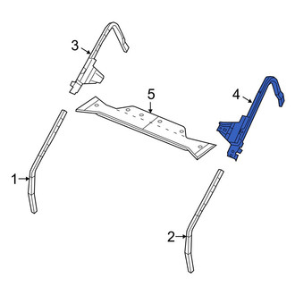 Jeep OE - Rear Left Roll Bar