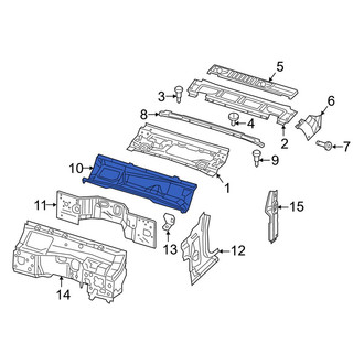 Jeep OE - Cowl Plenum Panel