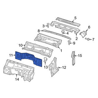 Jeep OE - Front Firewall