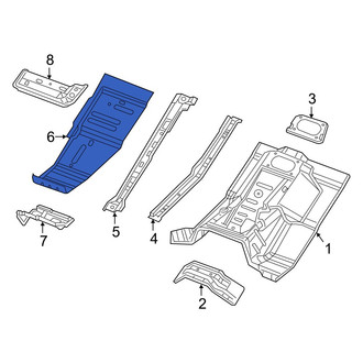 Jeep OE - Front Left Floor Pan