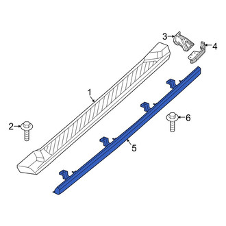 Jeep OE - Left Floor Sill