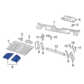 Jeep OE - Front Right Headliner