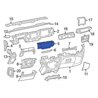 Jeep OE - Front Air Bag Door