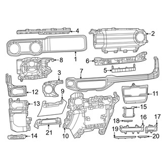 Jeep OE - Instrument Panel Components