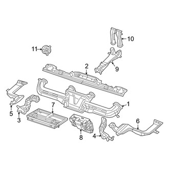 Jeep OE - Instrument Panel - Ducts