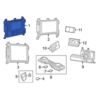 Jeep OE - Radio Control Unit