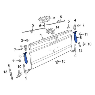 Jeep OE - Tailgate Support Cable