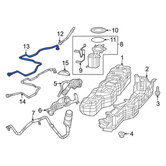 Jeep OE - Fuel Return Hose