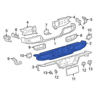 Jeep OE - Rear Bumper Impact Absorber