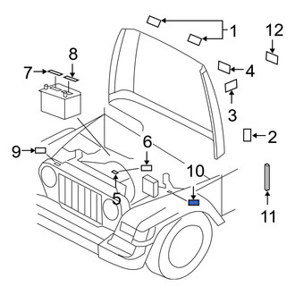 Jeep OE - Emission Label