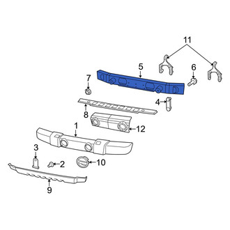 Jeep OE - Front Bumper Impact Bar