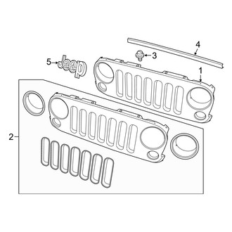 Jeep OE - Grille & Components