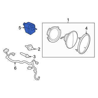 Jeep OE - Front Headlight Motor