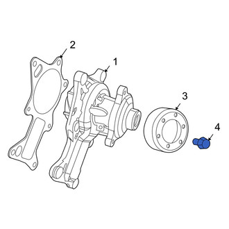 Jeep OE - Engine Water Pump Pulley Bolt