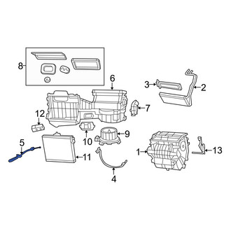 Jeep OE - HVAC Heater Control Cable