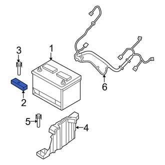 Jeep OE - Battery Hold Down