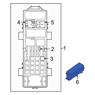 Jeep OE - Fuse Box Cover