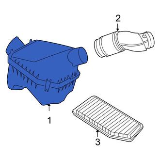 Jeep OE - Air Filter and Housing Assembly