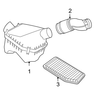 Jeep OE - Engine - Air Intake (3.8L)